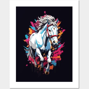 Watercolor Unicorn Posters and Art